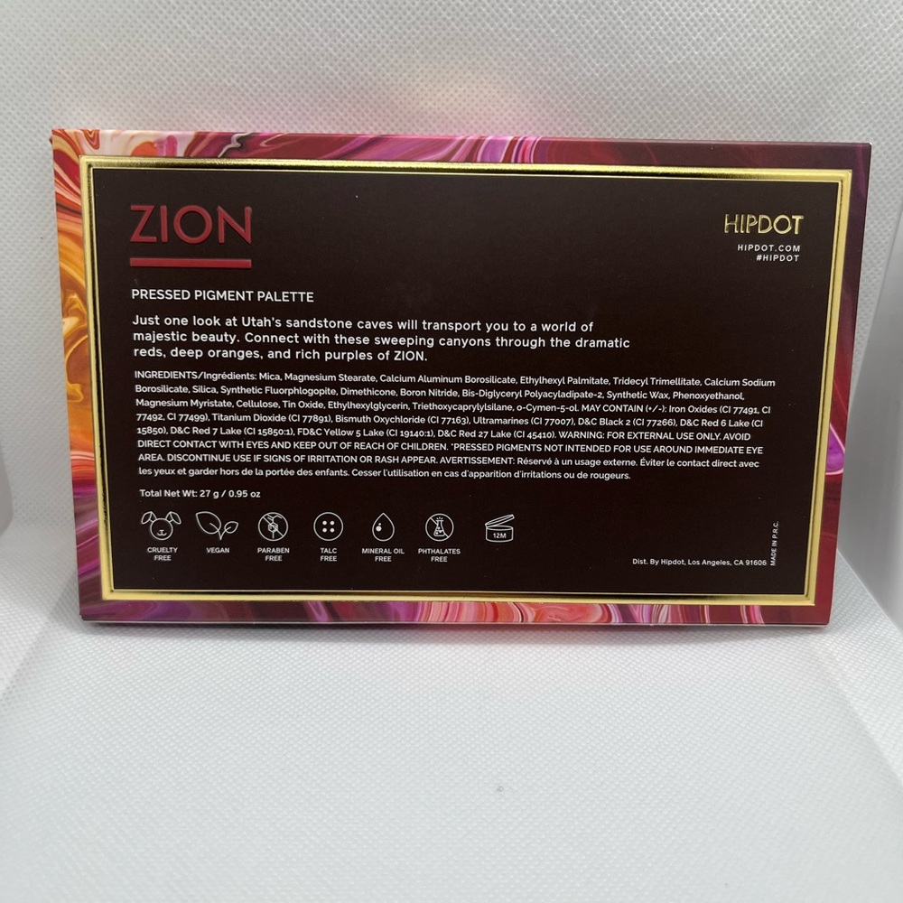 Hipdot Eyeshadow Palette/Zion - Picture 2 of 4